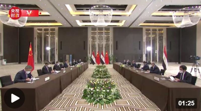 独家视频丨习近平：携手努力 朝着新时代构建中埃命运共同体目标迈进