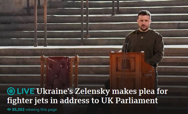英国首相苏纳克和乌克兰总统泽连斯基签署《联合声明》