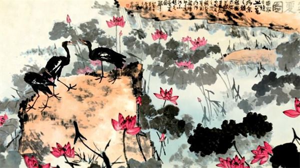 共绘盛世华夏——数字复原画家李苦禅邀您打卡《盛夏图》