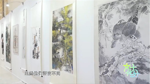 庆祝中意建交55周年艺术特展｜范曾：人性内心的美是相通的 