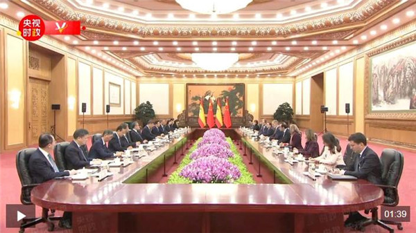 独家视频丨习近平：欢迎费利佩六世国王 你曾多次访华 是中国人民的好朋友