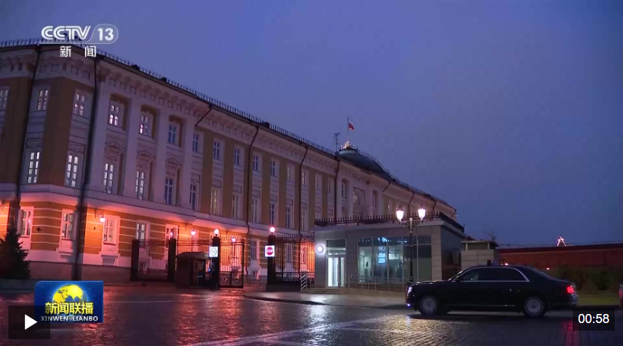 李强会见俄罗斯总统