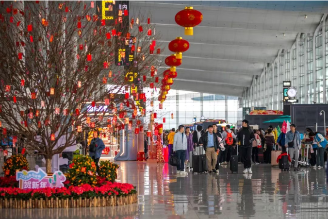 全国首个！白云机场春运客流量超1000万