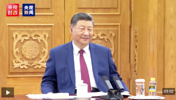 独家视频丨习近平：共同书写时代答卷