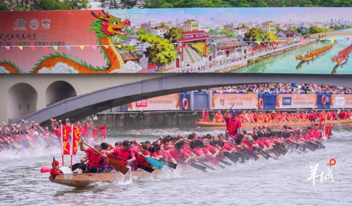 浊清之间 水乡归来 龙舟竞渡见证广东二十余载治水攻坚