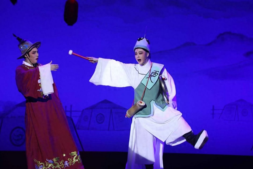 赵志刚任艺术指导!越剧尹派代表作《状元打更》鄞州越剧团首演成功