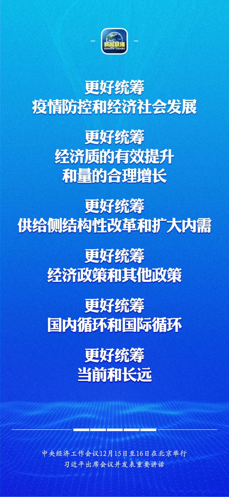 主播说联播丨明年经济工作，中央定调！