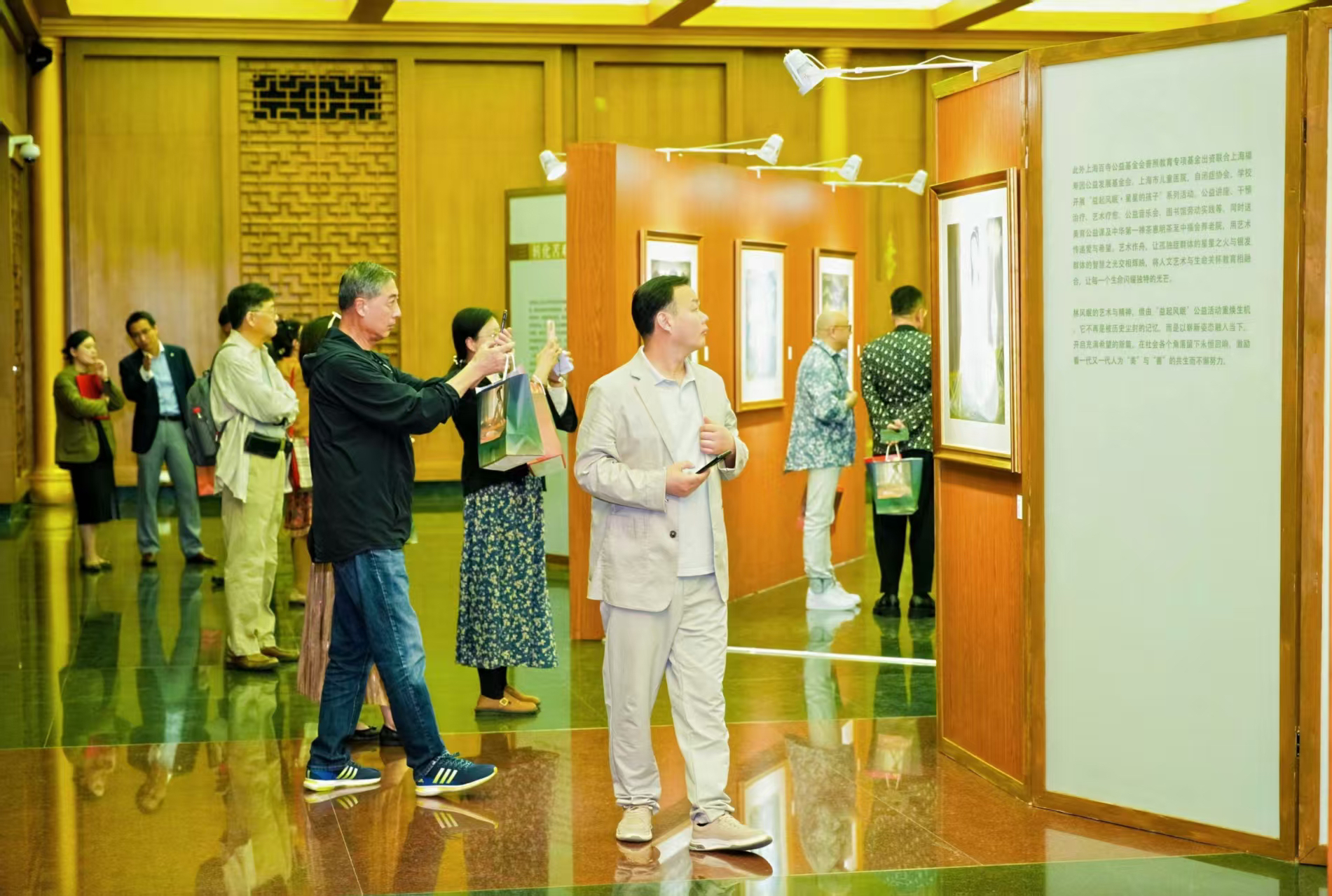 林风眠旷世作品首度亮相，“益起风眠”人文艺术与生命关怀教育公益活动在沪启幕